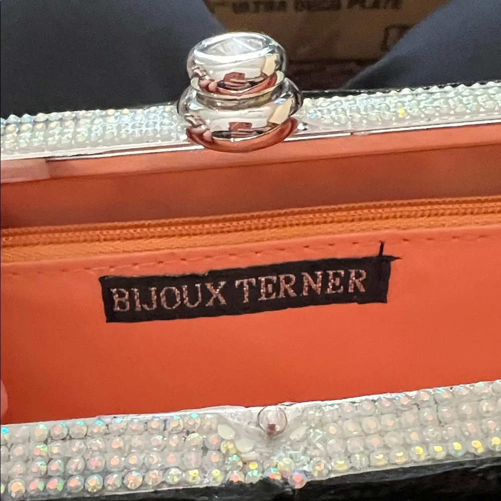 Custom one of a kind Black Clutch Wallet